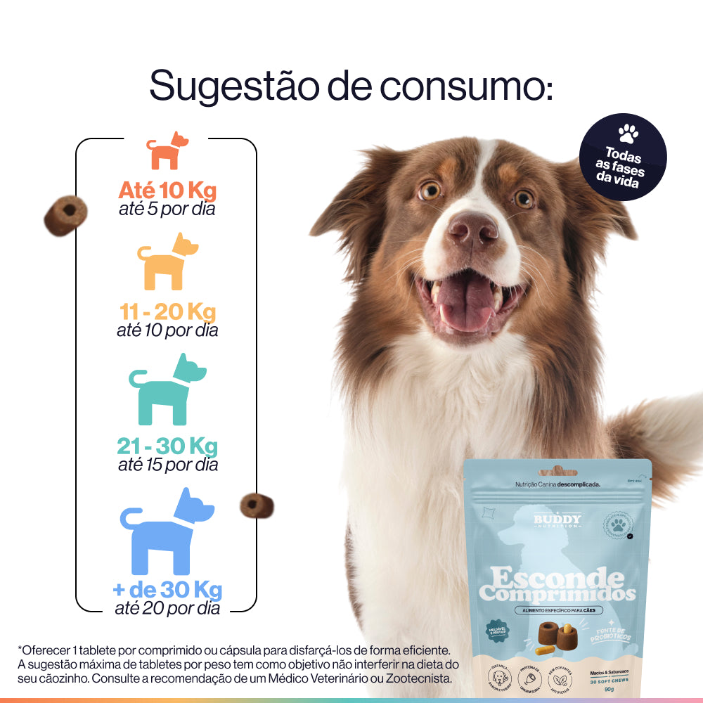 Esconde Comprimidos